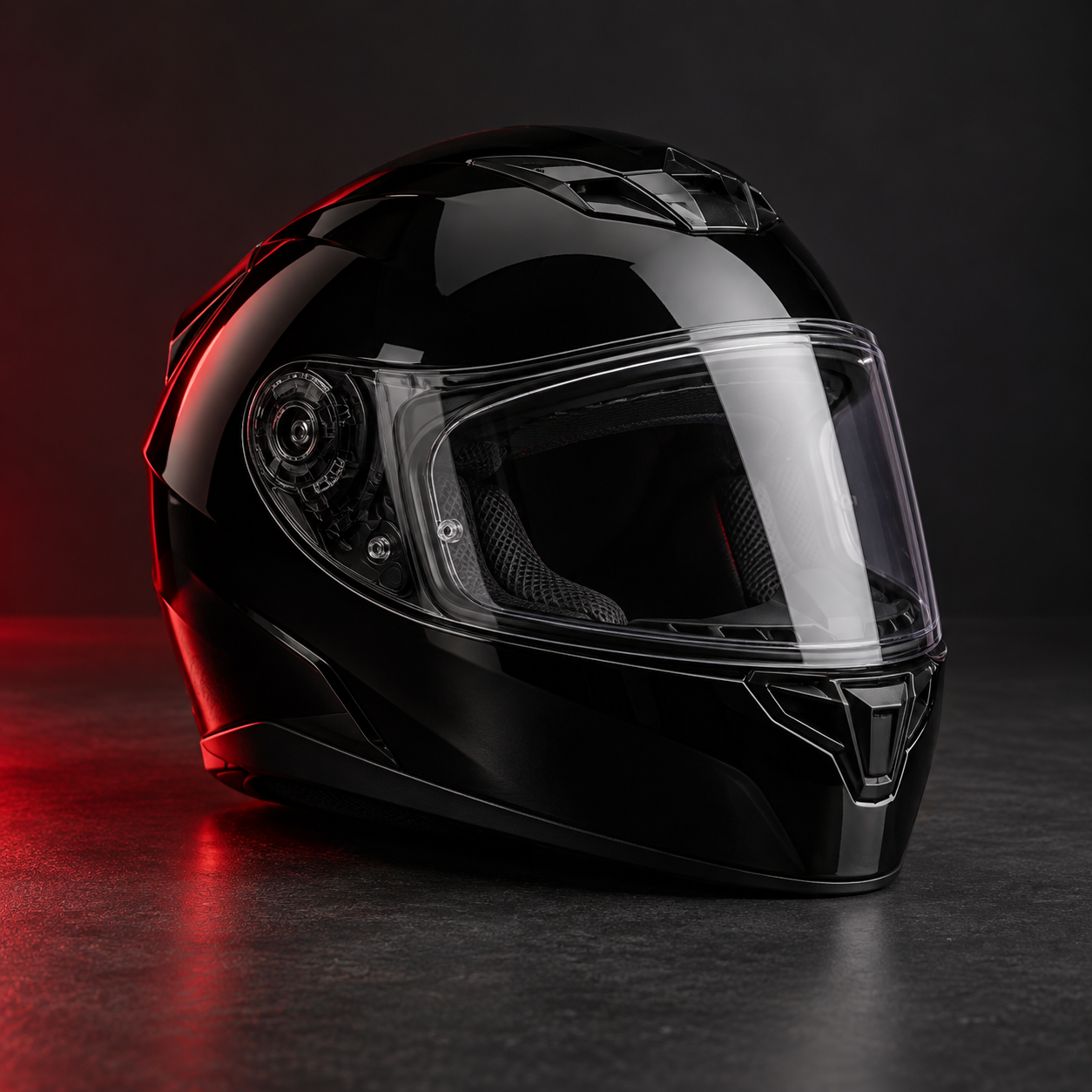 Illustration de Casque moto